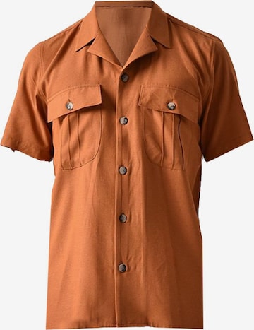 Antioch Regular Fit Paita värissä oranssi: etupuoli