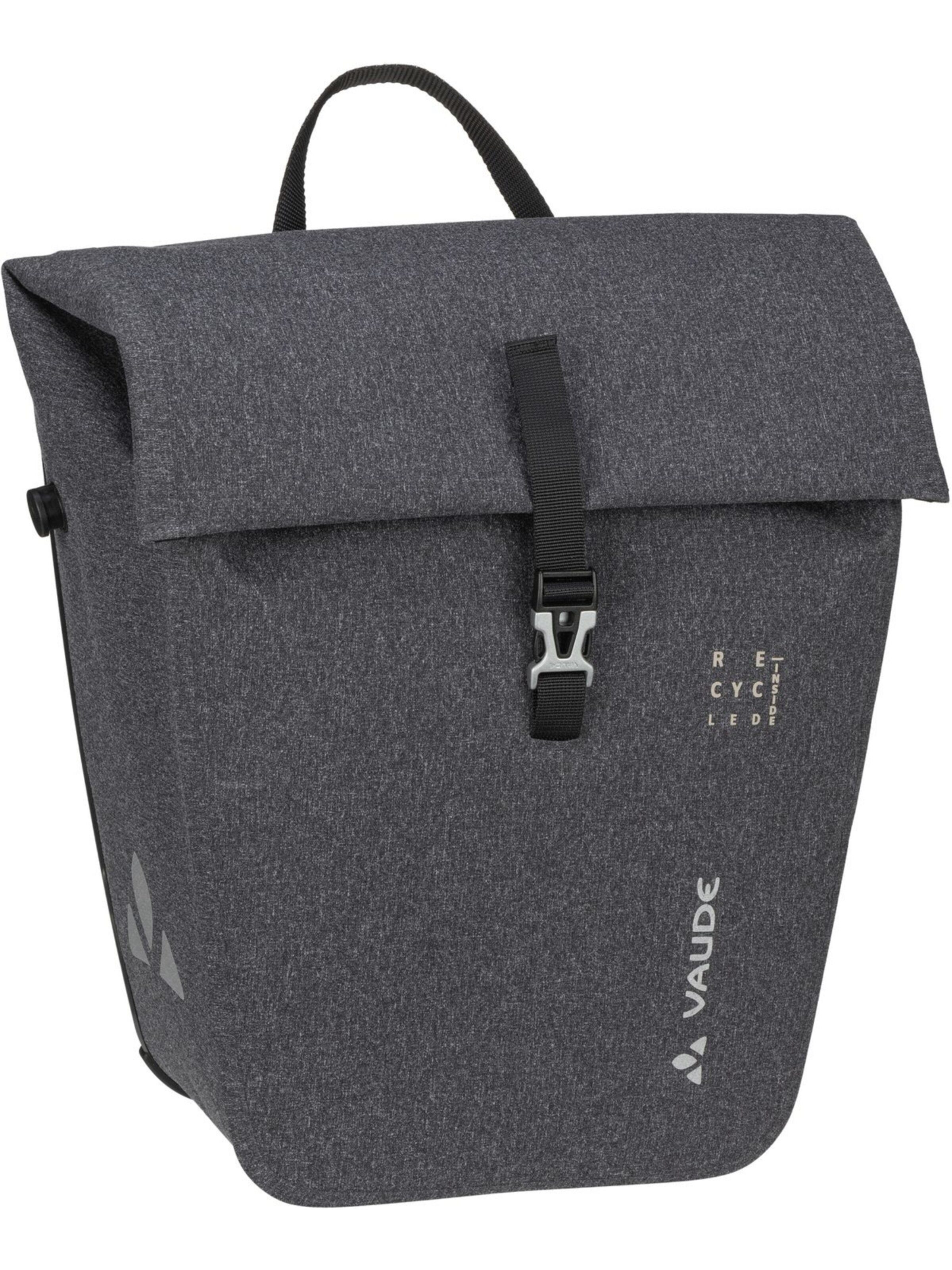 VAUDE Fahrradtasche in Grau: Vorderseite