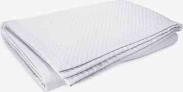 Ralph Lauren Home Blankets 'WYATT' in White: front