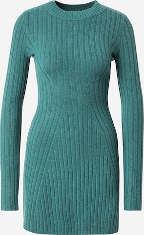 HOLLISTERPletena haljina - zelena boja: prednji dio
