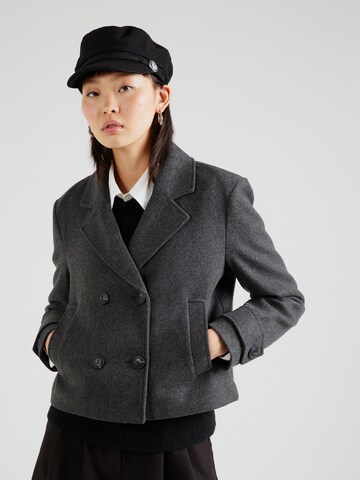 Manteau mi-saison 'ONLSTINE' ONLY en gris : devant