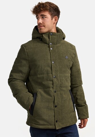 Veste d’hiver 'Olime' INDICODE JEANS en vert
