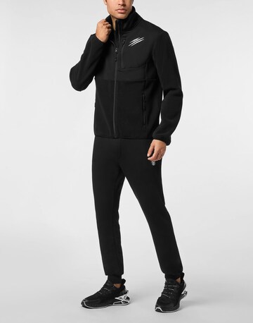 Plein Sport - Casaco de velo em preto