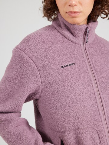 Veste en polaire fonctionnelle 'Falera' MAMMUT en violet