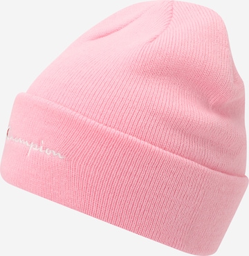 Champion Authentic Athletic Apparel Шапка 'ICONS' в Ярко-розовый: спереди