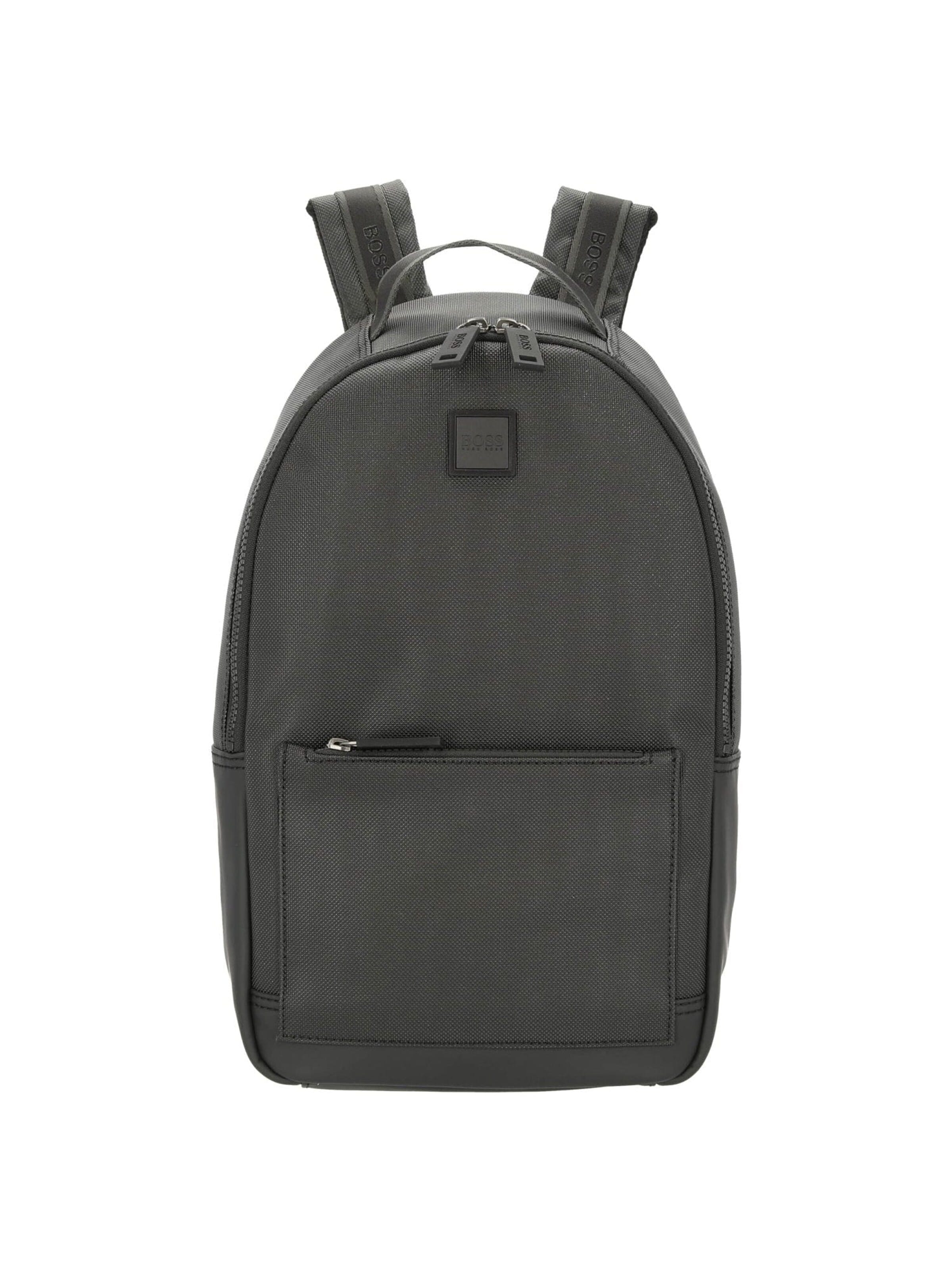HUGO BOSS Backpack 'Hyper' in Black: front