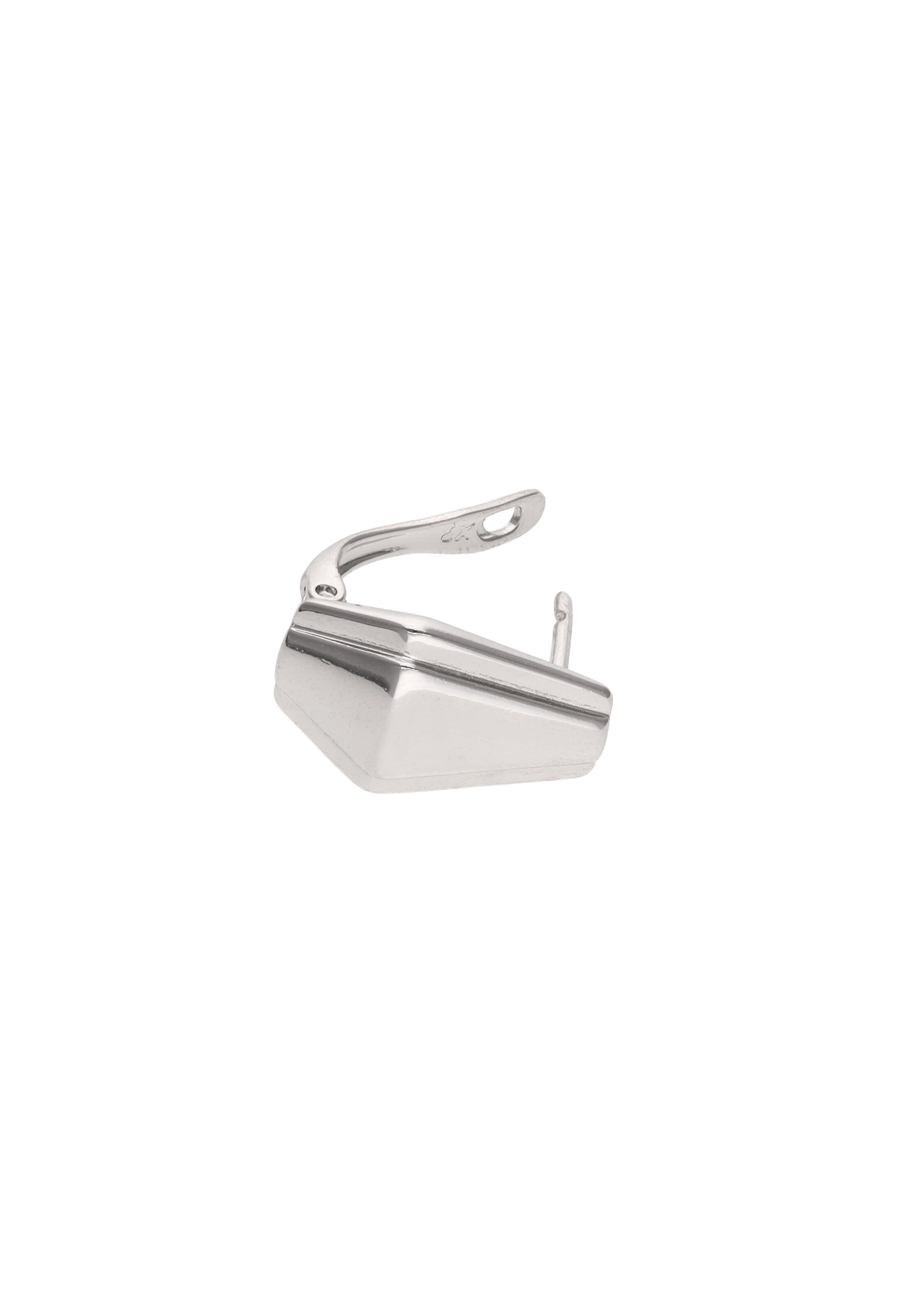 Boucles d'oreilles usha WHITE LABEL en argent