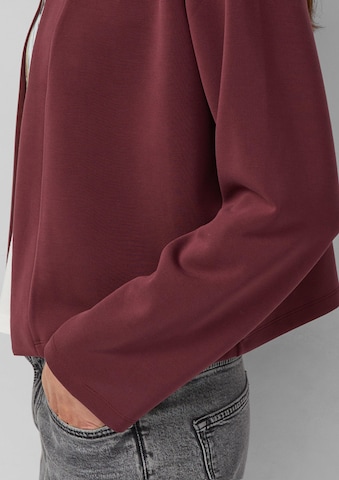 s.Oliver Sweatvest in Rood