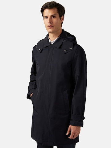 Boggi Milano Weatherproof jacket in Blue: front