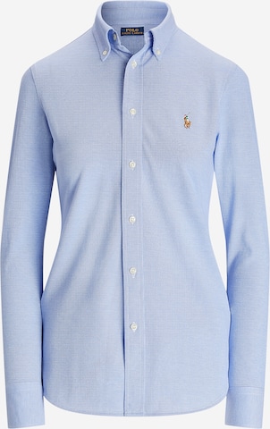 Polo Ralph Lauren Bluse 'Heidi' in Blau: Vorderseite