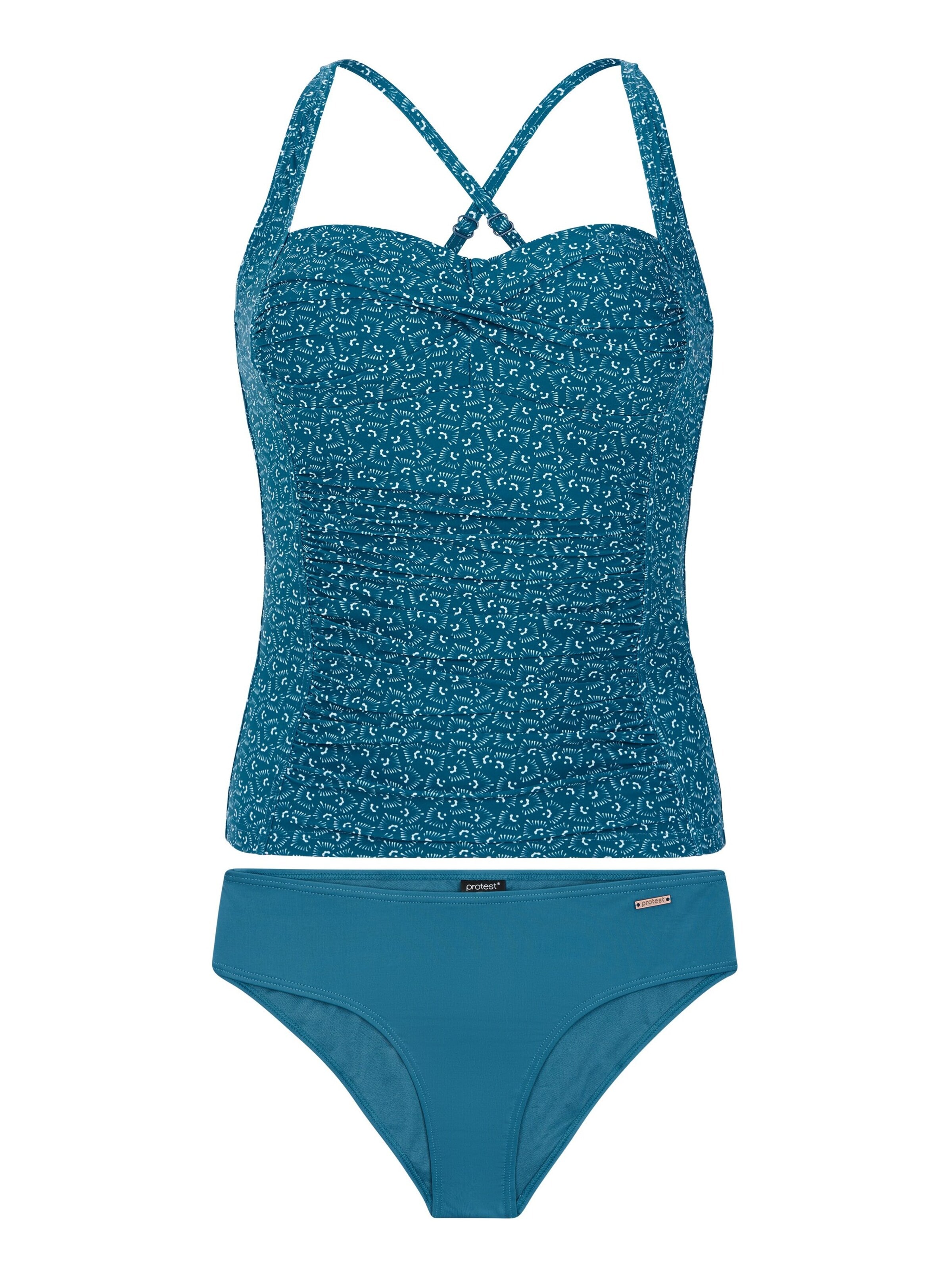 PROTEST Tankini 'PRTHIDAYA'‌‌ in Blau: Vorderseite