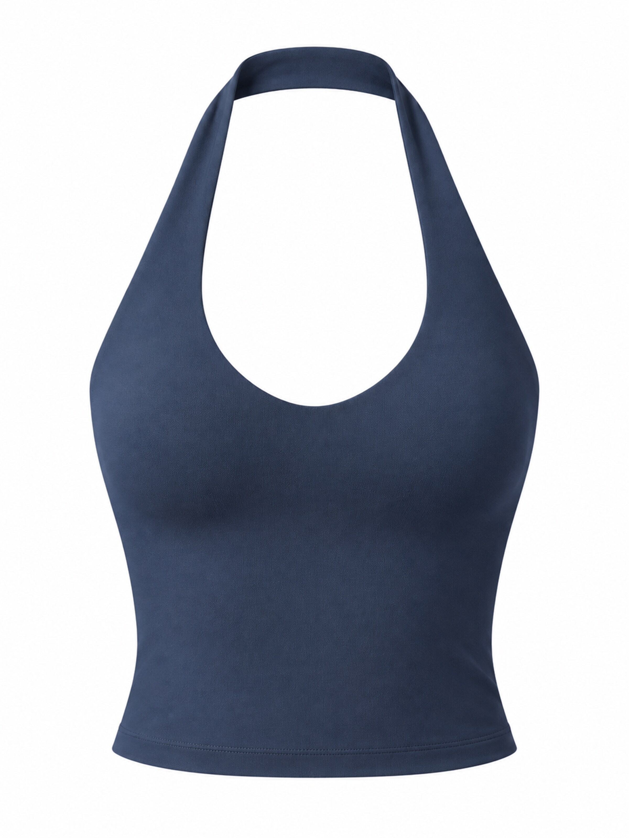 ZAAYO Sporttop 'Women's Halter Backless Sports Top'‌‌‌‌‌‌‌‌ in Blau: Vorderseite