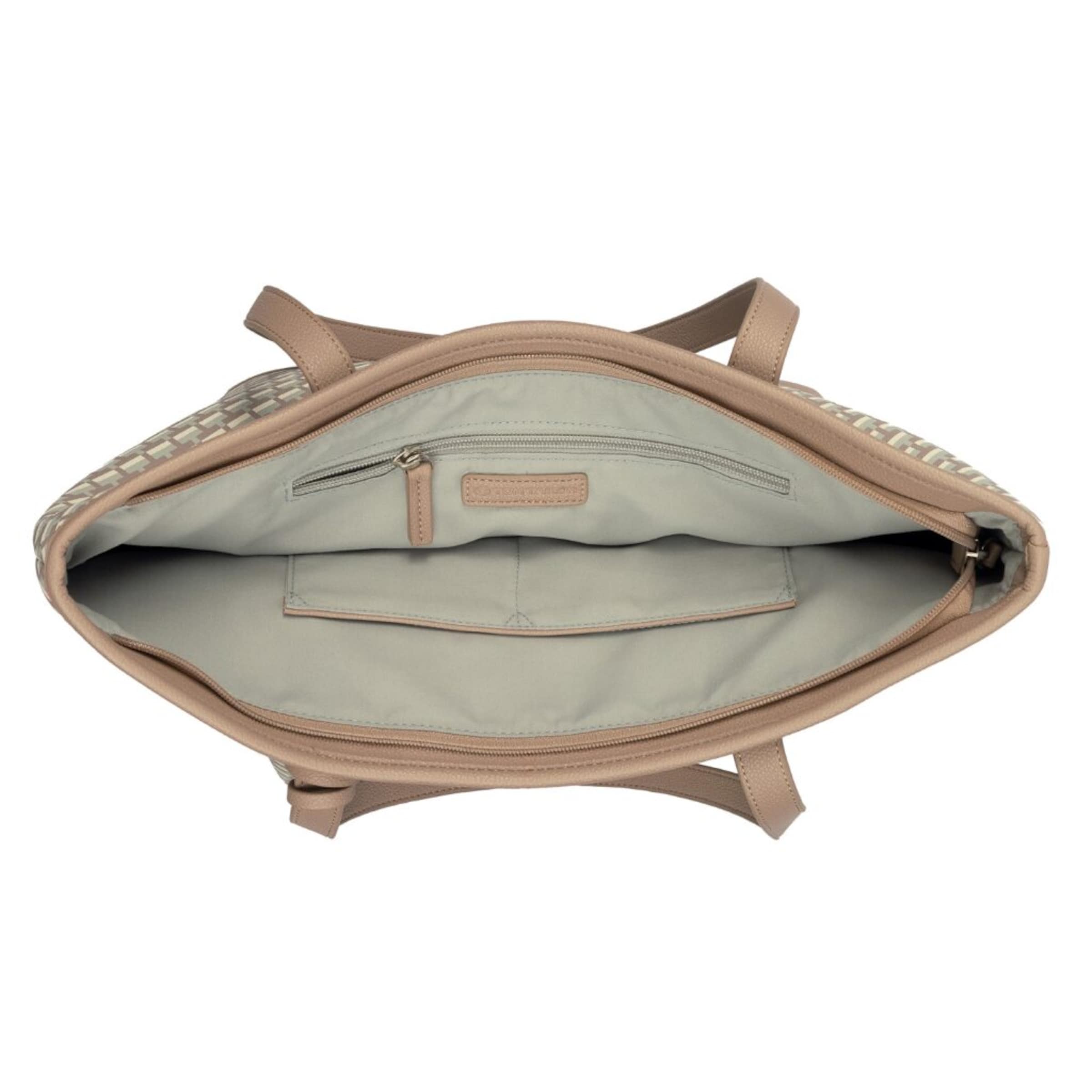 TOM TAILOR Shopper in Beige