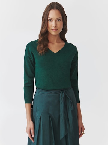 Pullover 'Flare' di TATUUM in verde: frontale