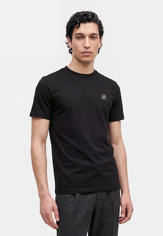 Karl Lagerfeld T-shirt 'Kameo Frame' i svart
