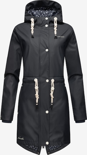 NAVAHOO Tehnička jakna 'Flower of Ocean' u mornarsko plava / bijela, Pregled proizvoda