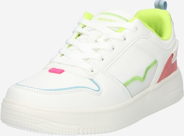 Dockers by Gerli Platform trainers in White: front