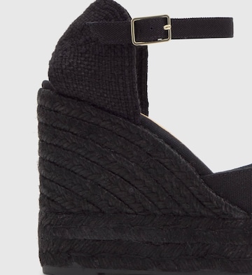 melns Castañer Espadrillas 'Carol'