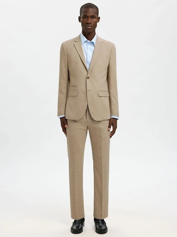 Regular fit Giacca da completo '16087868' di SELECTED in beige