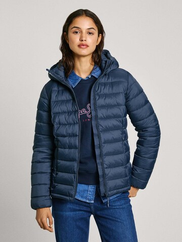 Giacca invernale di Pepe Jeans in blu: frontale