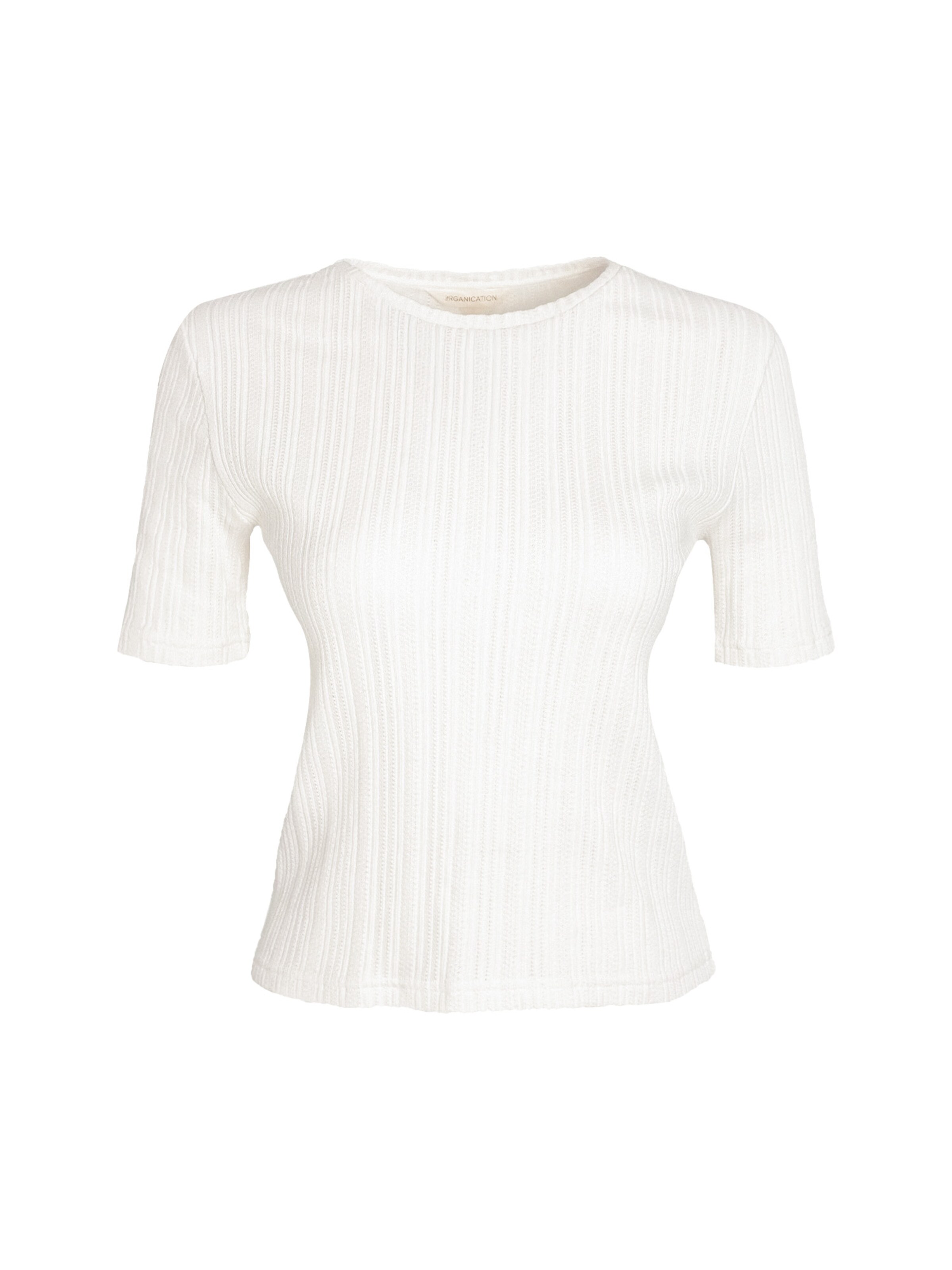 Organication Shirt in White: front