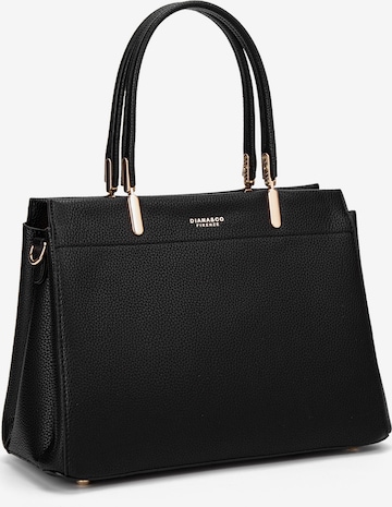 Borsa a mano di Diana&Co. in nero: frontale