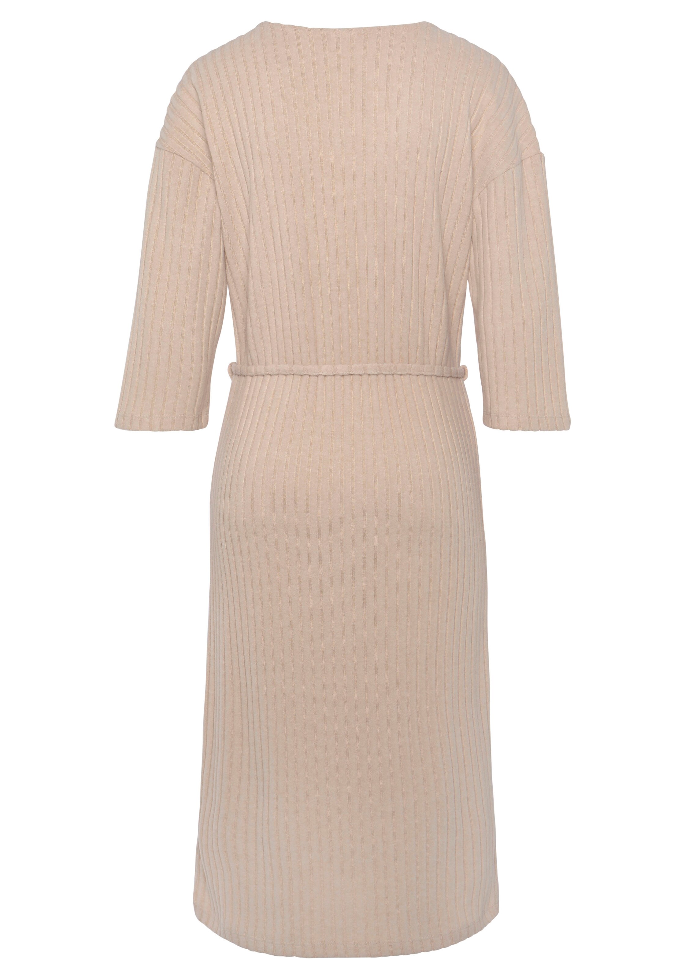 LASCANA Neulemekko värissä beige