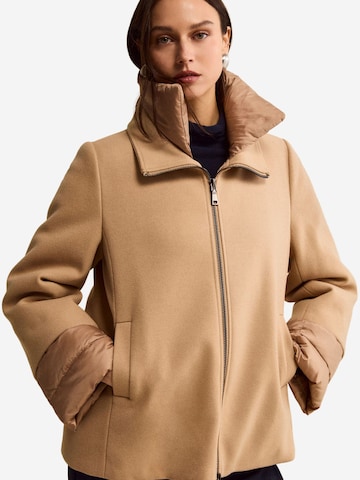 Il Lanificio - Chaqueta de invierno en beige: frente