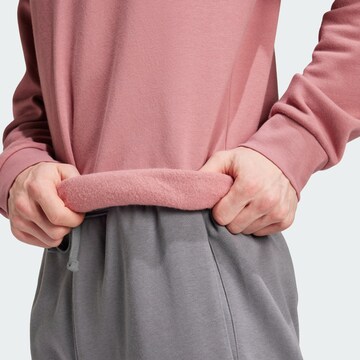 Felpa sportiva 'Essentials' di ADIDAS SPORTSWEAR in rosso