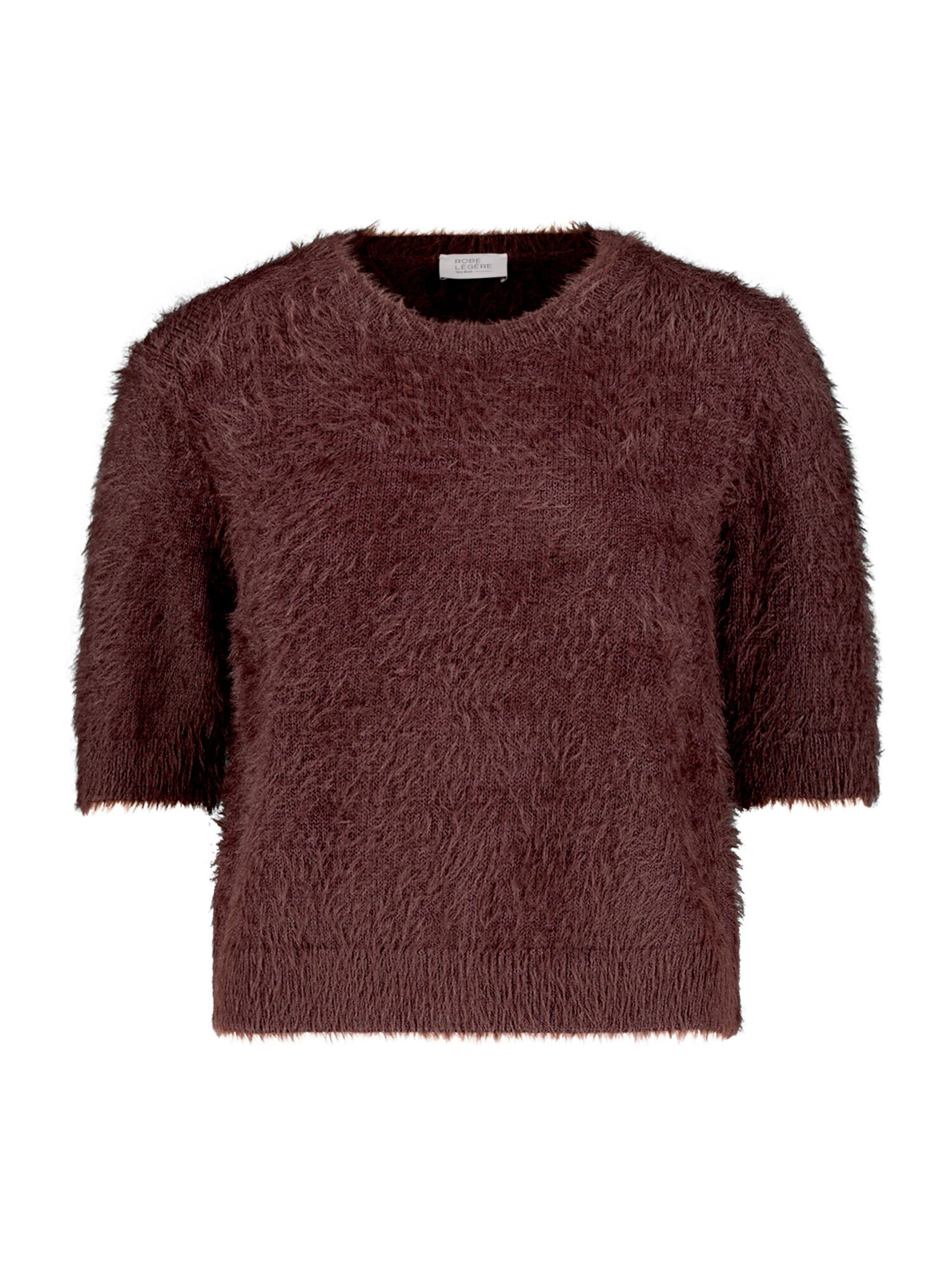 Pull-over Vera Mont en marron : devant