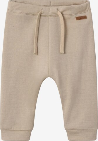 Pantalon NAME IT en beige : devant