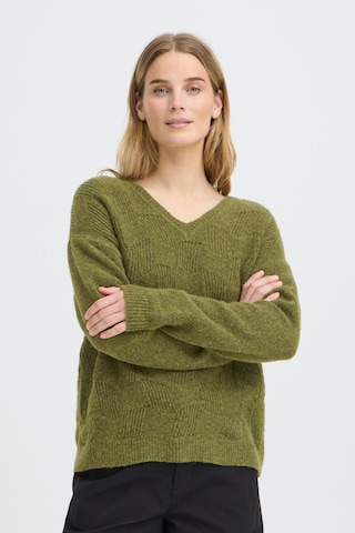 Pull-over 'DAGMAR' Pulz en vert : devant