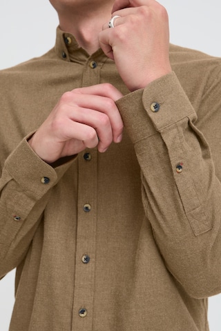 BLEND - Ajuste regular Camisa 'BHBurley' en marrón