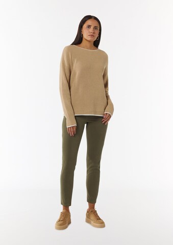 Pull-over comma casual identity en beige