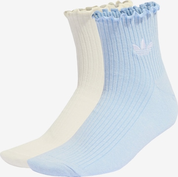 Calzino di ADIDAS ORIGINALS in blu: frontale
