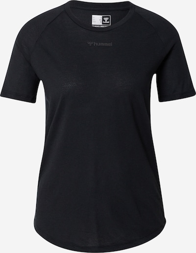Hummel Skjorte 'Vanja' i koksgrå / svart, Produktvisning