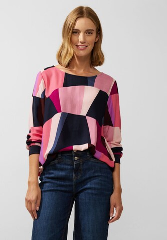 STREET ONE Bluse in Pink: Vorderseite
