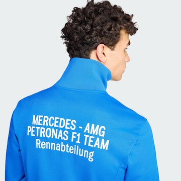 ADIDAS PERFORMANCE - Sudadera con cremallera deportiva 'Mercedes AMG Petronas Formula 1 Team Blue Wonder' en azul