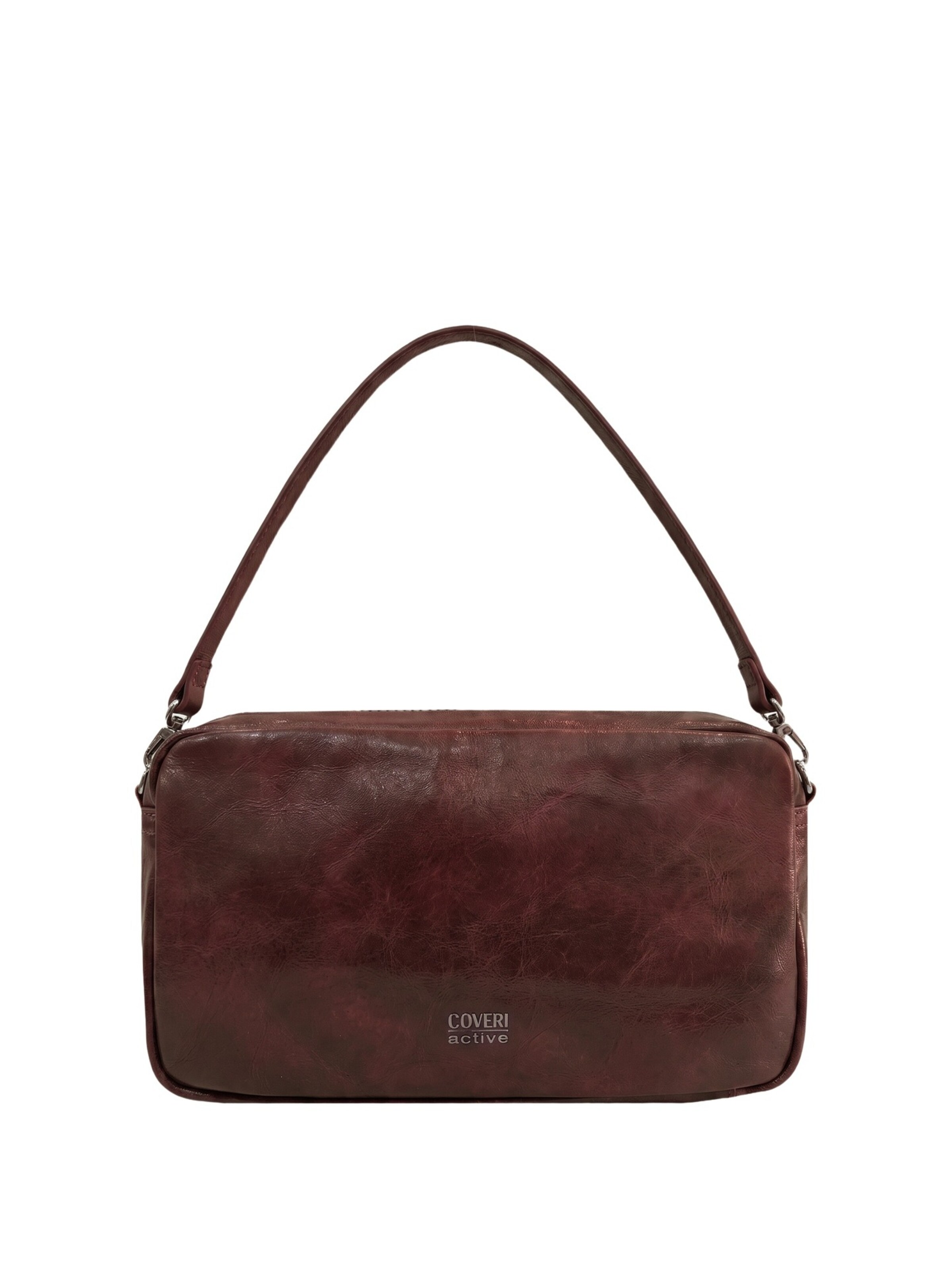 Borsa a spalla di Coveri in rosso: frontale