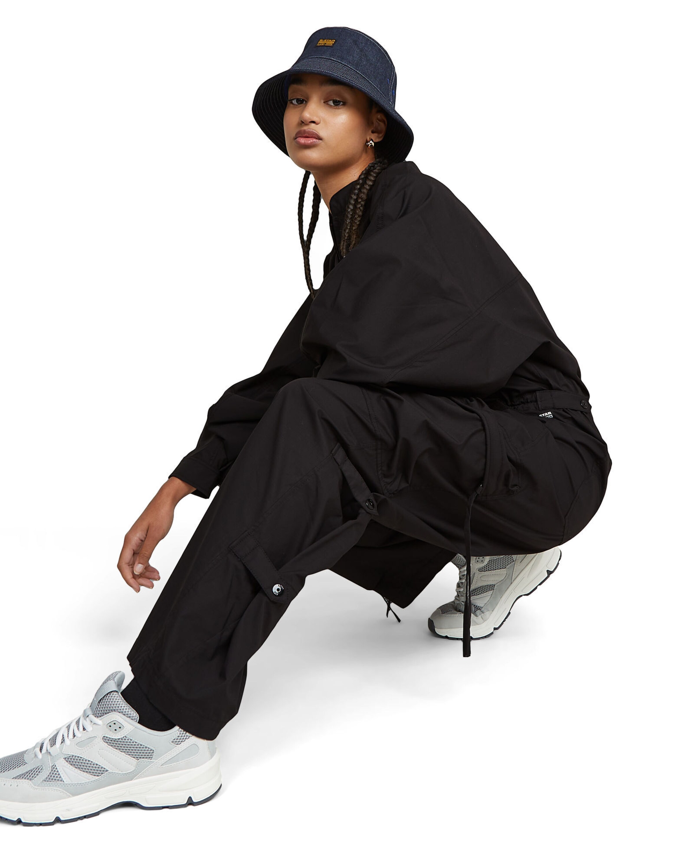 G-STAR Jumpsuit 'Balloon' in Black