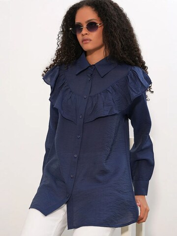 Bigdart Blouse in Blauw