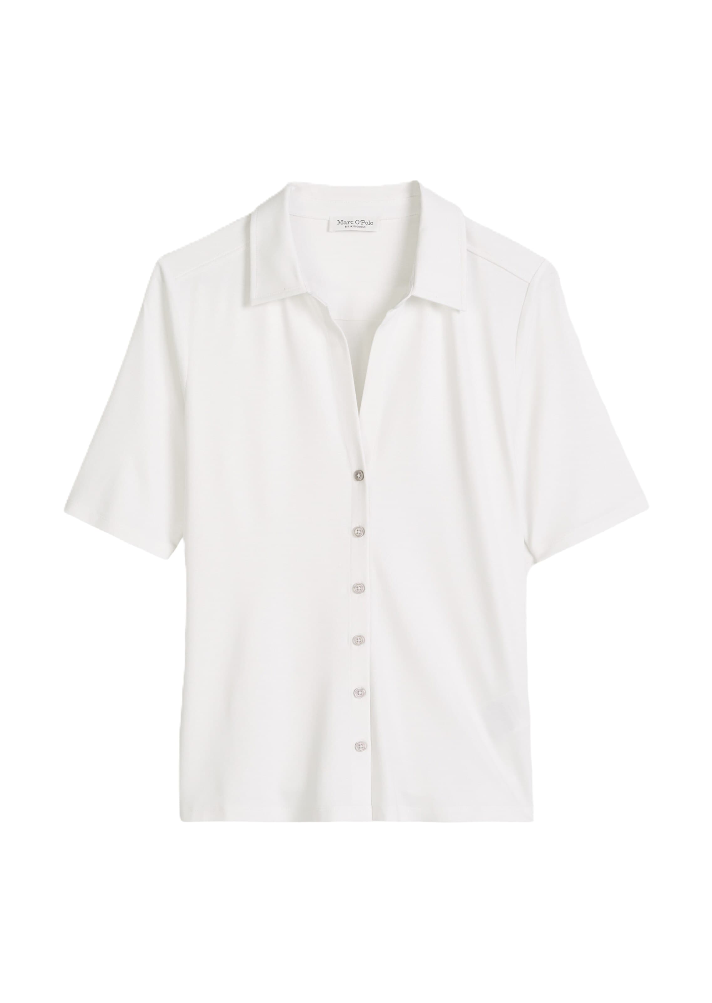 Marc O'Polo Bluse in Weiß: Vorderseite