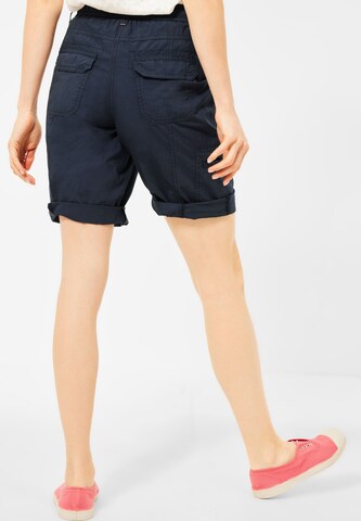 CECIL Loosefit Cargobroek in Blauw