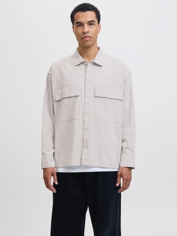 JACK & JONES Comfort fit Ing 'JPRBLATRAVIS' - szürke: elől
