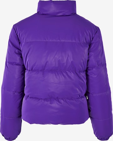 Urban Classics Between-Season Jacket in Purple