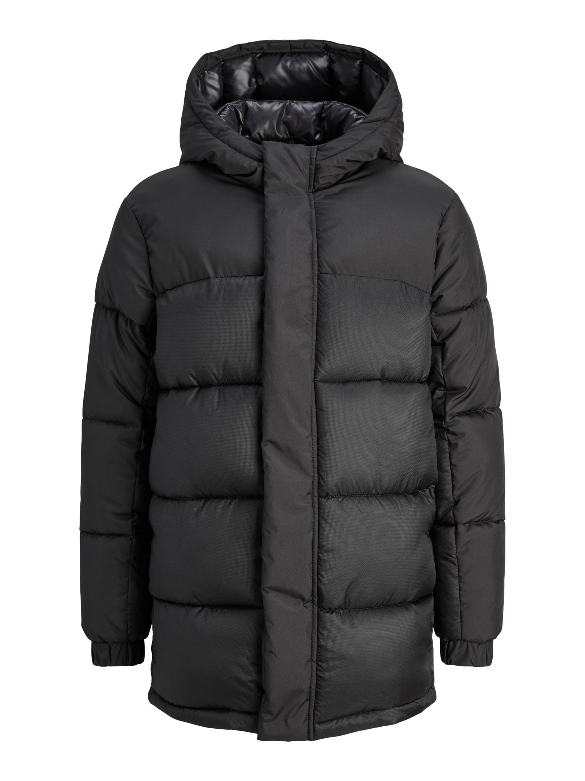 Giacca invernale di Jack & Jones Junior in nero: frontale