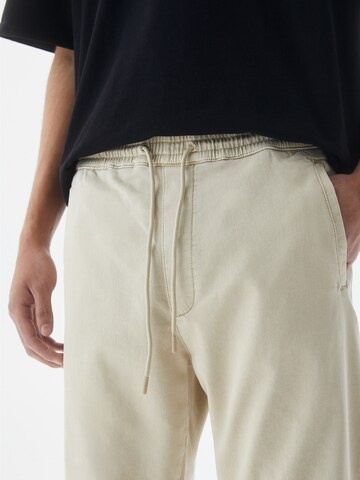 Pull&Bear Tapered Hose in Grau