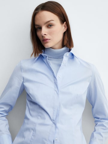 MANGO Blouse 'SOFIA' in Blauw