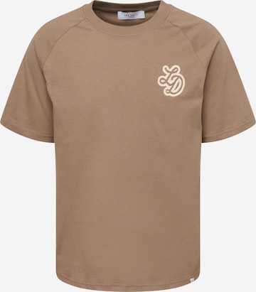Les Deux T-Shirt 'Darren' in Grau: predná strana