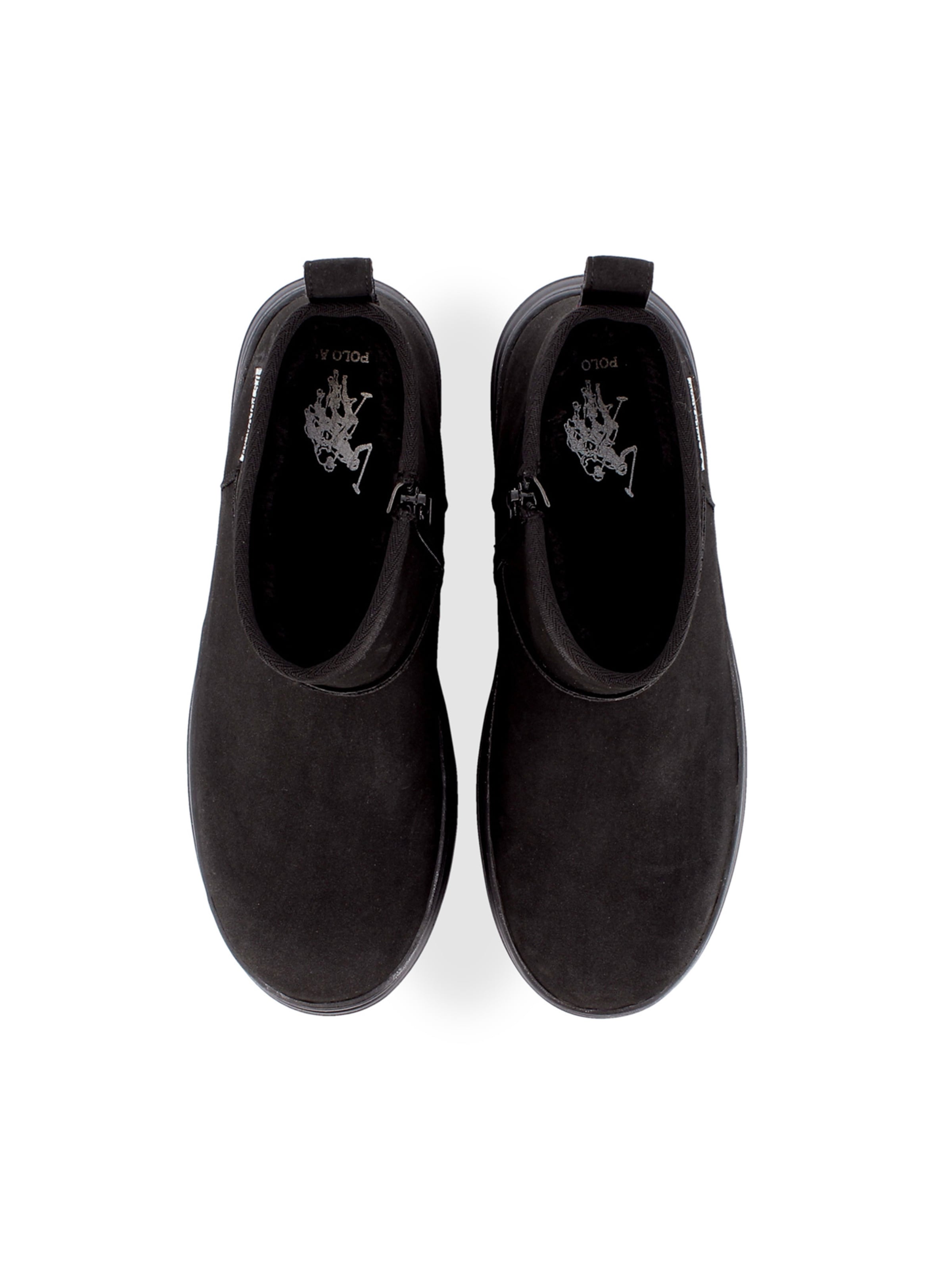 US POLO ASSN. Boots 'Icy' in Black: top